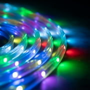 Better Homes & Gardens 16.4ft Color-Chasing LED Strip Light, 1 Count, With Remote, Indoor/Outdoor
