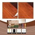 thumbnail image 2 of Trousse de Pâte de Réparation pour Meubles en Bois - 10 Pcs 200 g de Remplissage pour Égratignures et Fissures, Comprend Couteau à Pâte et Papier Sablé, Solution de Restauration des Couleurs, 2 of 9