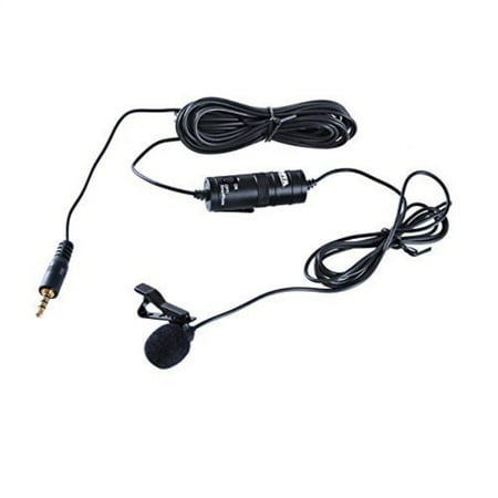 BOYA BY M1 Lavalier Microphone for Smartphones Canon Nikon DSLR Cameras Camcorders Audio Recorder PC