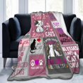 thumbnail image 3 of Cats Blanket Microfiber Ultra Soft Fuzzy Flannel Throw Blanket for Couch Bed Living Room Comfortable Warm Lightweight All Season 60x50 inches, 3 of 6