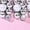Pink, variant on Women's Ballet Flats Rhinestones Wedding Ballerina Shoes Foldable Sparkly Comfort Slip on Flat Shoes Black 5.5(36)