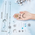 thumbnail image 3 of 1 Box DIY Crystal Ball Suncatcher Making Kit Hanging Rainbow Maker Prism Suncatchers for Window Tree of Life Outdoor Feng Shui Sun Shine Catcher Garden Ornament Faceted Bead Home Decoration, 3 of 9