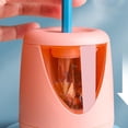 thumbnail image 3 of Sacapuntas eléctrico para el hogar, escuela, oficina, sacapuntas automático, lápices aptos USB + batería naranja kusrkot Sacapuntas eléctricos, 3 of 8