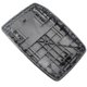 thumbnail image 3 of Reposabrazos de coche Cubierta central Consola de reposabrazos Espacio de almacenamiento de gran tamaño - Negro para Highlander 2008-2013 SOLEDAD Cubierta de la tapa del reposabrazos de la PU, 3 of 7