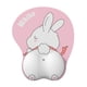 thumbnail image 1 of Mouse Pad Creative Rabbit, reposamuñecas de silicona, 3D, grueso, 1 of 1