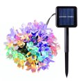 thumbnail image 4 of Luces solares decorativas para jardín con 20 LED y 8 modos de iluminación, ideal para Navidad, bodas y fiestas, resistente al agua, 5 metros de longitud., 4 of 7