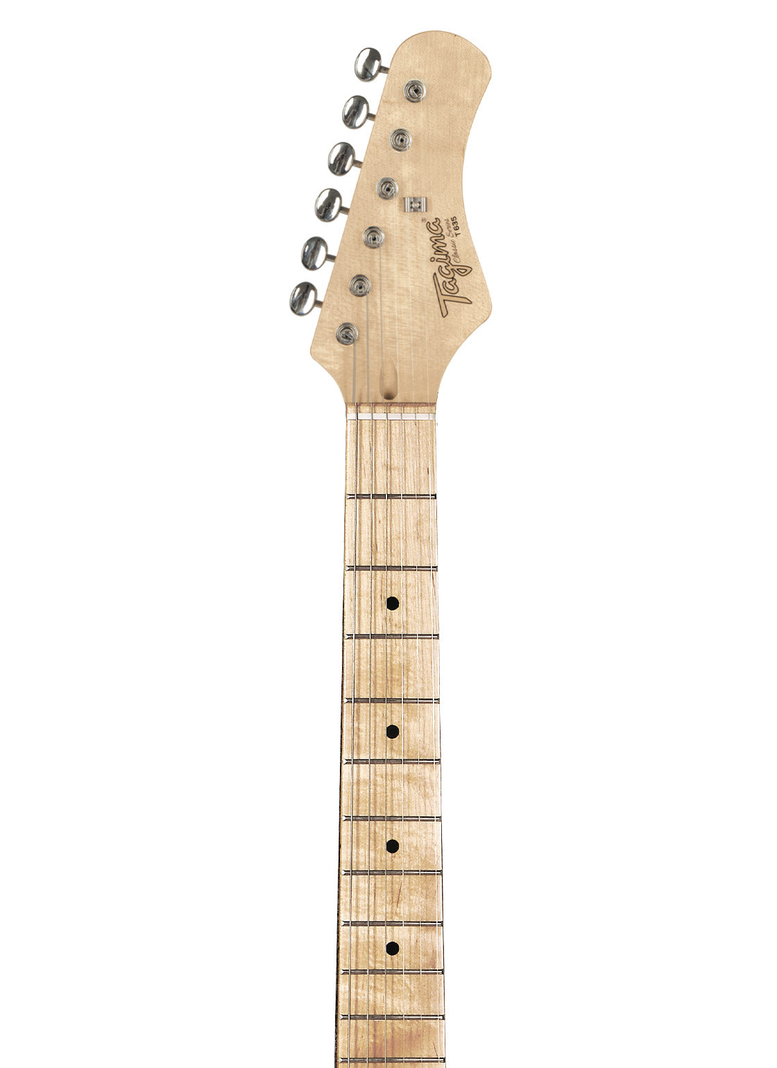 Tagima T 635 CLASSIC-BK-LF/MG Electric Guitar - Black