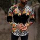 thumbnail image 2 of Camisa de Blusa de Manga Larga Con Estampado de Moda de Primavera Y Otoño Para Hombre Odeerbi ODB-6, 2 of 3
