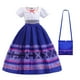 thumbnail image 1 of Disney Encanto Dolores Cosplay Mirabel Isabella niñas princesa vestido niños Luisa Halloween fiesta disfraz niños ropa Vestido3T(Tag110) Gao Jinjia LED, 1 of 2