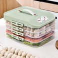 thumbnail image 3 of Durable PP Multi Layer Freezer Box Practical Multi Layer Fridge Storage Container For Home And Office Refrigerators, 3 of 19
