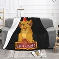 thumbnail image 2 of Manta de El Rey León, manta de franela súper suave y acogedora, manta de felpa cálida para sofá, cama, manta de microfibra ultra suave, 2 of 8