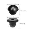 thumbnail image 2 of unbranded  8 PCS Bottle Jack Floor Oil Filler Plug Jacks Stabilizer Full Synthetic Leak Black, 2 of 8