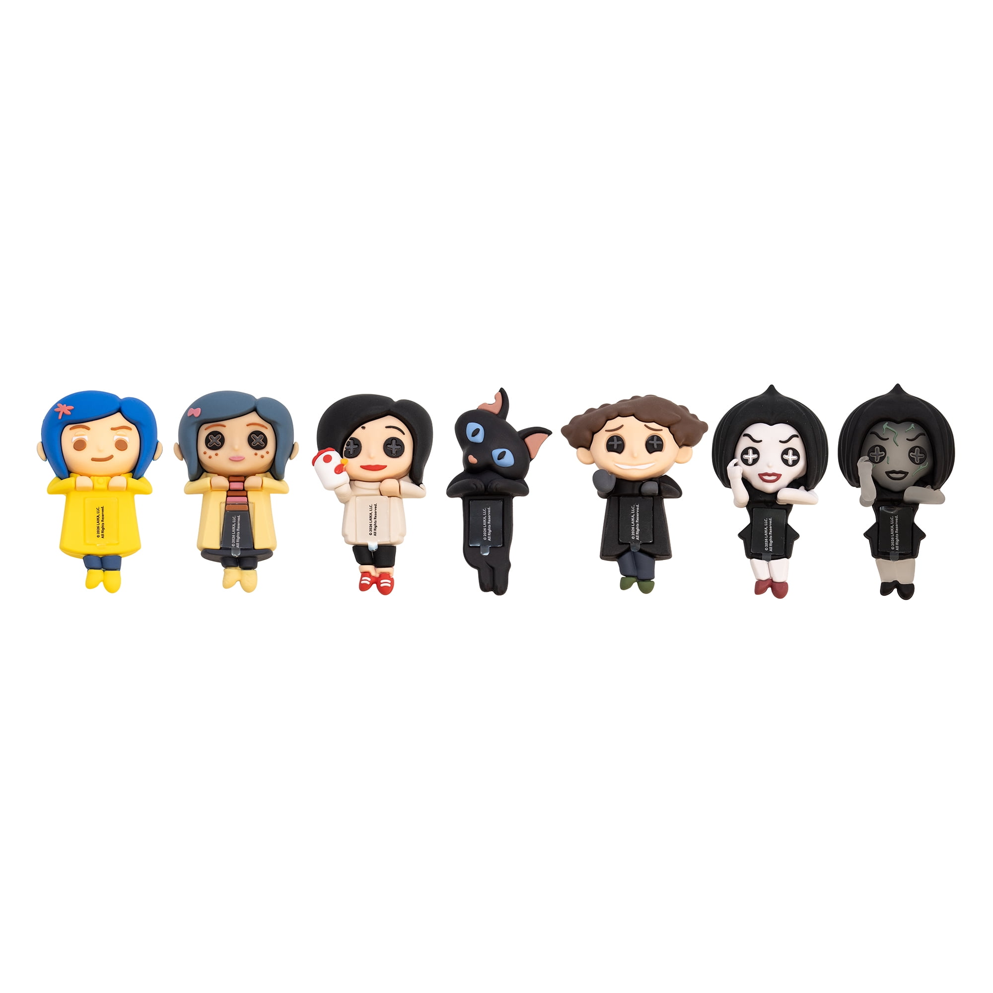 CultureFly Huggers Coraline Blind Box, Includes 1 Mystery Minifigure, Officially Licensed