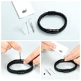 thumbnail image 5 of Urn Bracelet for Ashes for Women Men Woven Leather Rope Wrap Cremation Jewelry Cremation Urn Bracelet for Ashes, 5 of 7