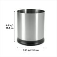 thumbnail image 6 of OXO 6-In Stainless Steel Round Rotating Utensil Holder, 6 of 8