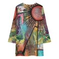 thumbnail image 3 of Pièces de Rechange Universelles Robe à Manches Longues sexy Robes Courtes Audacieuses Robes d'Été gala, 3 of 4