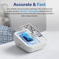 thumbnail image 2 of Tensiómetro digital automático Alcedo para uso doméstico, con brazalete grande para brazo, pantalla LCD, memoria de 2x120 y función de voz., 2 of 5