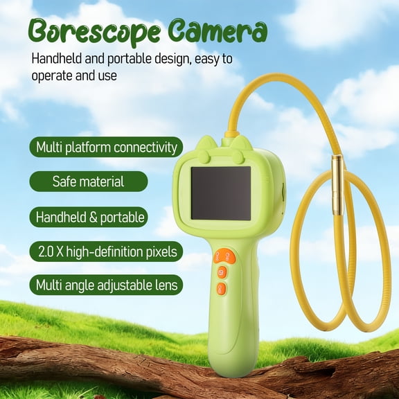 Inspection Camera Borescope Snake Camera Toy For Nature Discovery