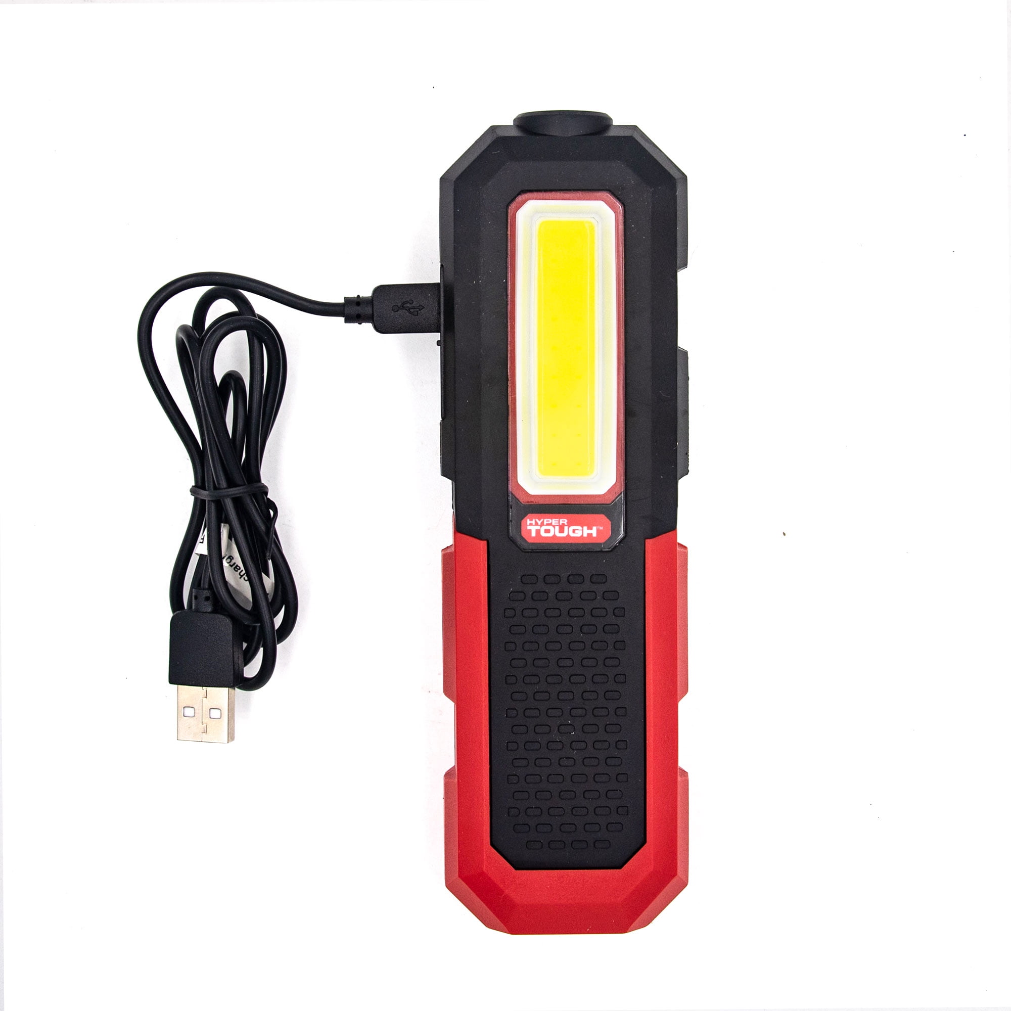 (2 pack) Hyper Tough 350 Lumen Rechargeable LED Work Light with 2-in-1 Spot and Area Features and Magnetic Base