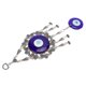 thumbnail image 5 of Blue Eye Wall Hanging Ornament Blue Eye Hanging Ornament Turkish Glass Wall Hanging Ornament Turkish Blue Evil Eye Beads Ornament Hollow Flowers Wall Hangings Blue Eye Wall Hanging, 5 of 8