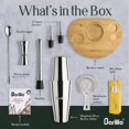 thumbnail image 2 of Barillio Elite Kit de Mixología de 9 Piezas con Soporte, 2 of 7