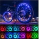 thumbnail image 4 of IFRENCHIE Luz LED para Rueda de Bicicleta de 2 Ruedas, Que Cambia de Color, 4 of 7