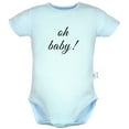 thumbnail image 5 of iDzn Pack of 2, Oh Baby & Coming Soon Pregnancy Announcement Rompers For Babies, Newborn Baby Unisex Bodysuits, Infant Jumpsuits, Toddler 0-24 Months Kids One-Piece Oufits, 5 of 5
