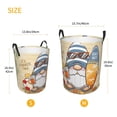 thumbnail image 3 of Sikiie Hello Summer Cute Gnome Print Round Dirty Clothes Basket, Waterproof Standing Foldable Storage Basket, for Laundry Room, Bedroom, Bathroom Storage-Medium, 3 of 6