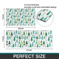 thumbnail image 7 of Green Christmas Tree Pattern Kitchen Rugs Sets Of 2,Anti Fatigue Kitchen Mat Rugs Non Slip Washable,Decorative Kitchen Floor Mats for Kitchen,Sink,Laundry,17"x30"+17"x47", 7 of 7