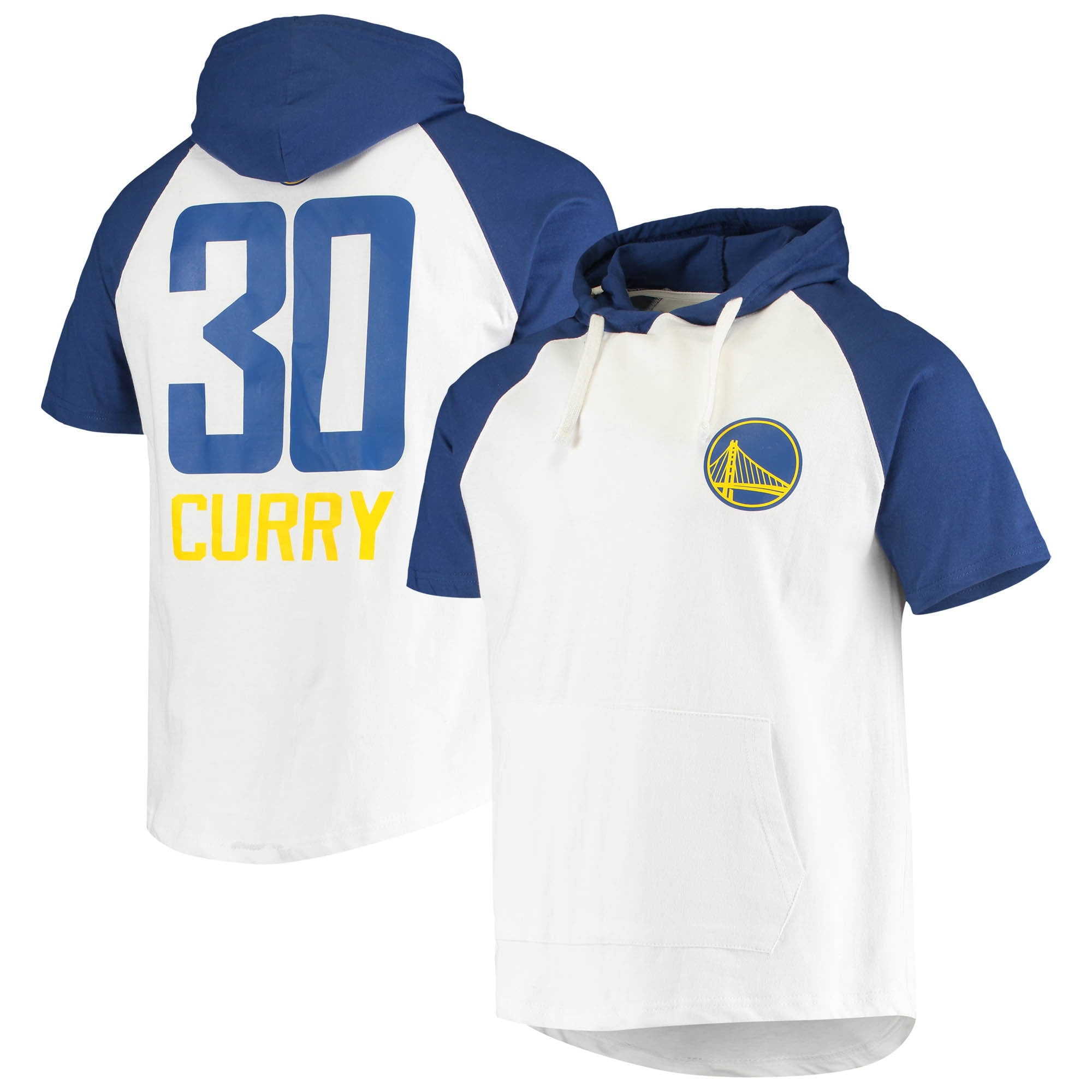 warriors white hoodie