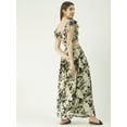 thumbnail image 2 of Moomaya Printed Summer Coord Set For Womens, Viscose Rayon 2 Pcs Set Crop Top and Skirt Set, 2 of 8