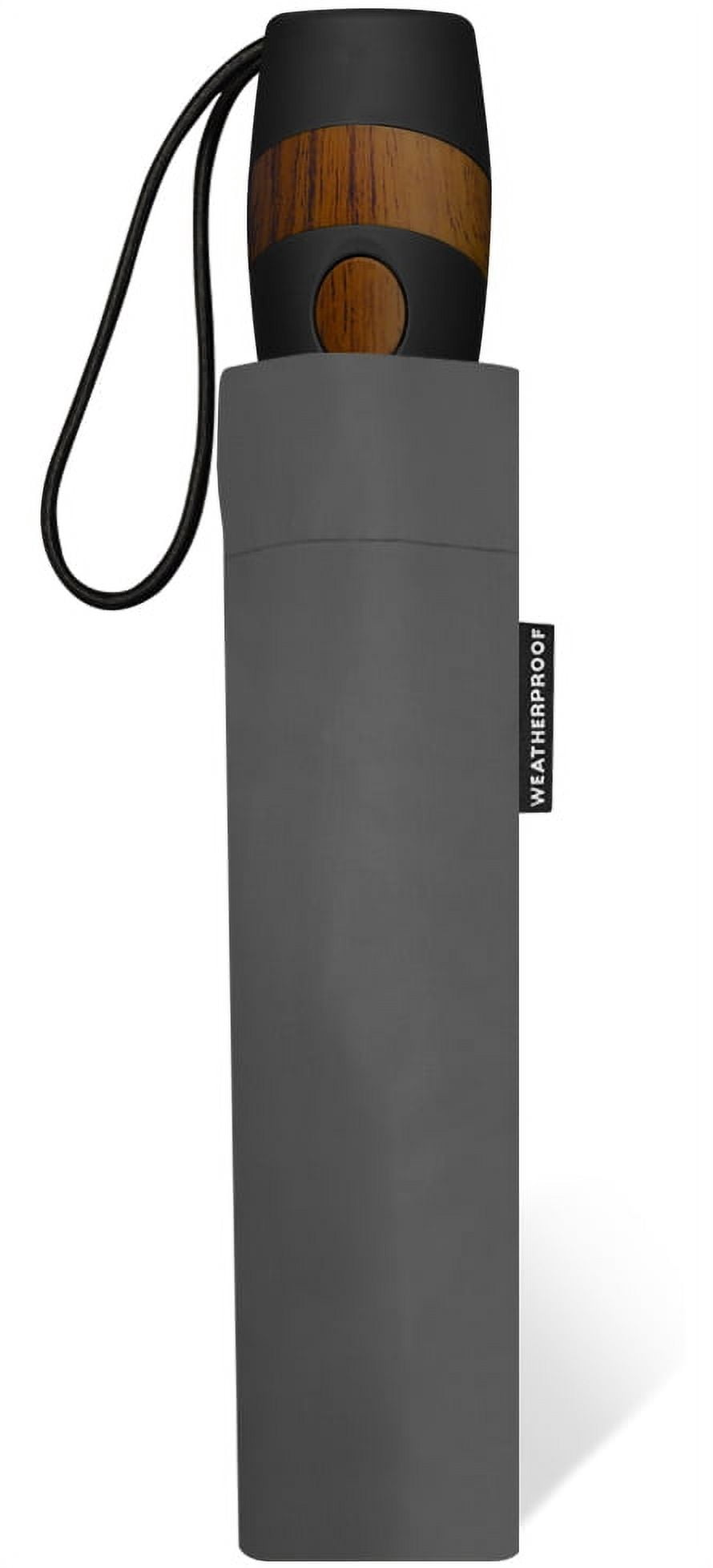 Weatherproof Automatic Open Super Mini Rain Umbrella, Single Person, Compact