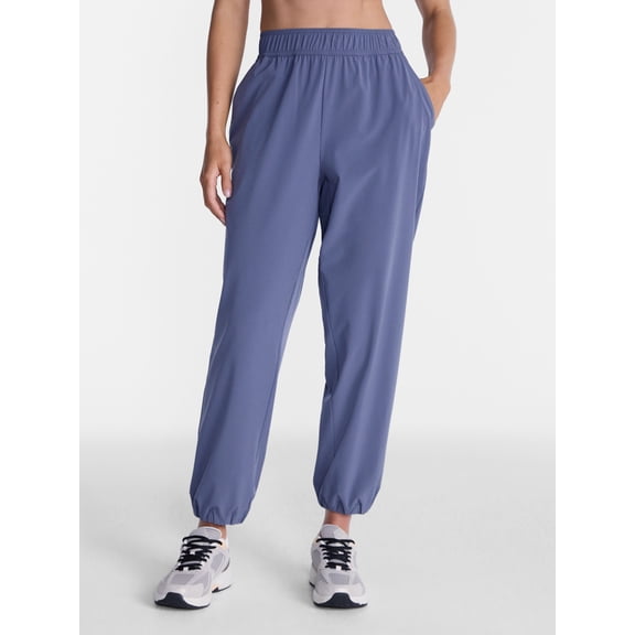 Avia Women's FeatherStretch Jogger Pants, 28" Inseam, Sizes XS-4X