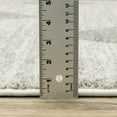 thumbnail image 3 of 8' X 11' Grey And Ivory Geometric Power Loom Stain Resistant Area Rug, 3 of 9