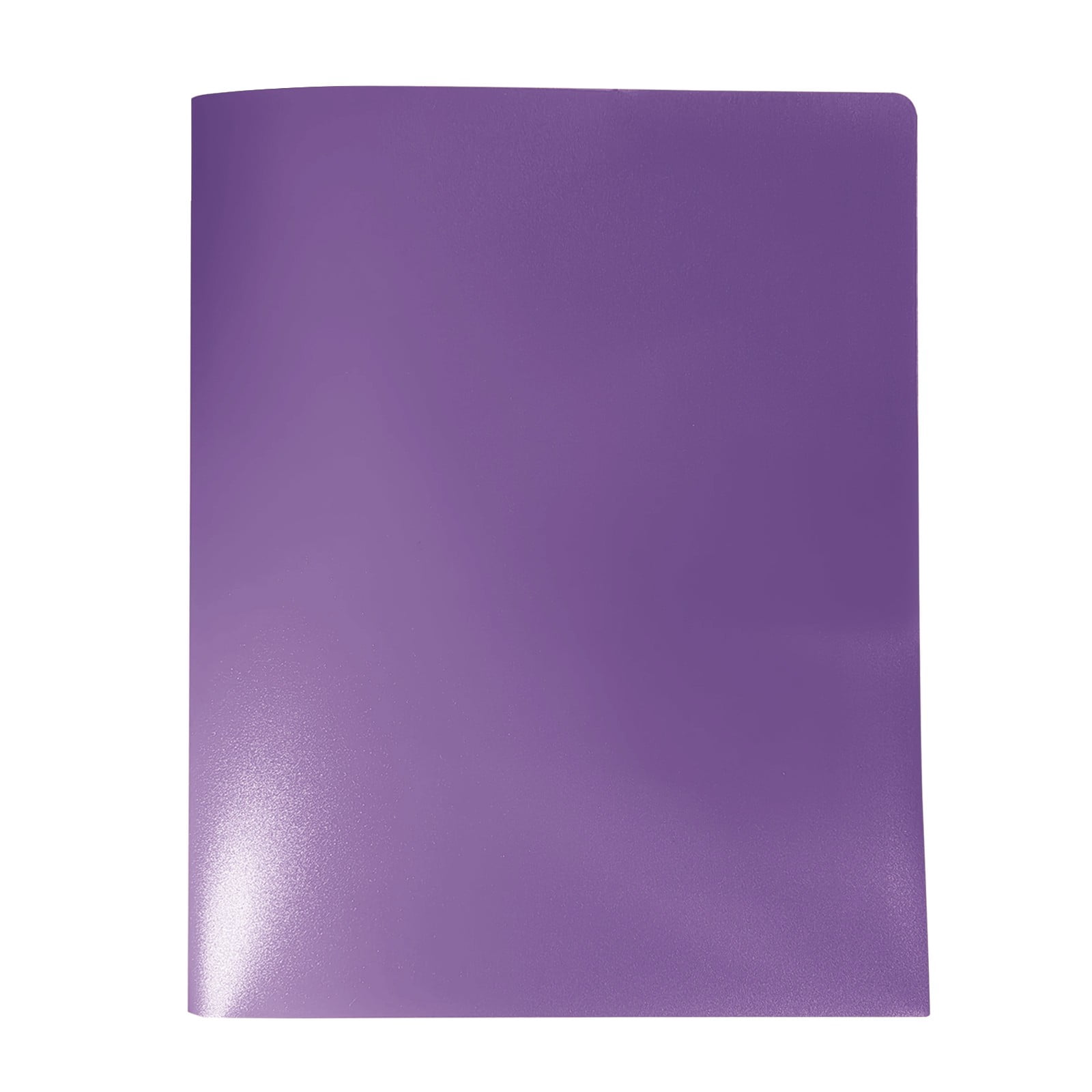 Plastic Folders with Pockets,12 Park Durable Heavy Duty File Folders with Business Card Slot, 2-Pocket Folder for Schoolwork & Office(Blue)