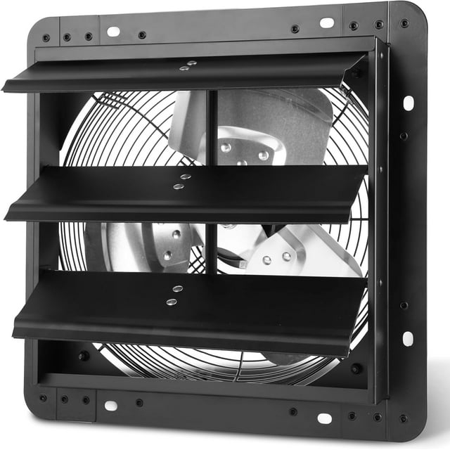 Ventilateur Mural avec Télécommande Vitesses CFM Ventilateur Oscillant Haute Vitesse 掳 Oscillant & 掳 Inclinaison Réglable pour Maison Bureau Commercial