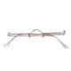 thumbnail image 1 of EeaseMX 1 montura de gafas sin lente, decoración de perlas, accesorios para fotos, gafas decorativas, 1 of 8