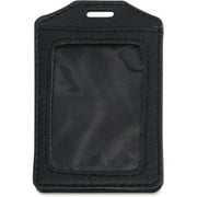 Leather-look Badge Holders