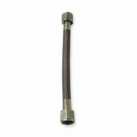 Aeroquip PTFE Hose 3/16 IDx12 L Brass 3000 PSI 1PCL6