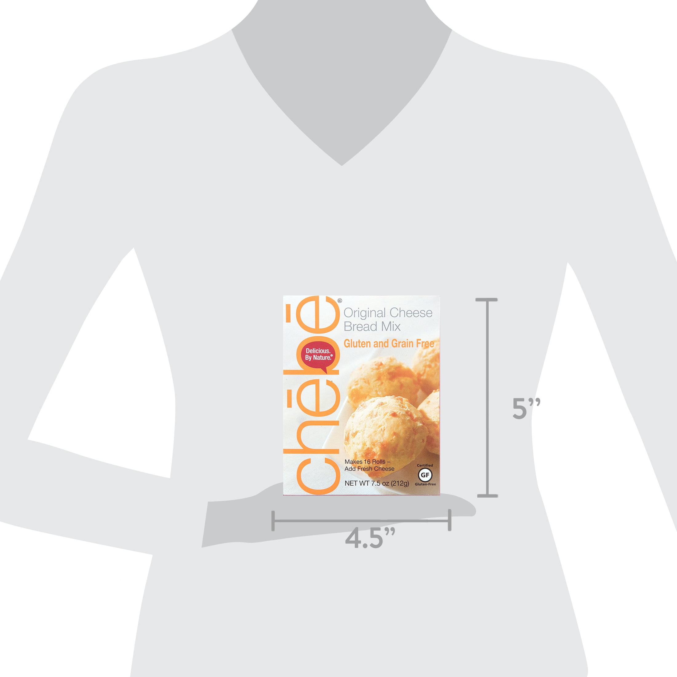 Chebe Bread Original Cheese Bread Mix, Gluten Free, 7.5 Oz Bags