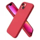 thumbnail image 2 of Funda Para iPhone 14 Silicon Interior Afelpado Antigolpes Suave Rojo, 2 of 6