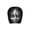 E, variant on Homellea Halloween Car Headrest Cover, Double-Sided Creepy Bride Face Print Stretch Protector for Cars, Trucks and SUVs, Pranks and Horror Auto Decor, 11.02 x 10.24 Inch, Black and White