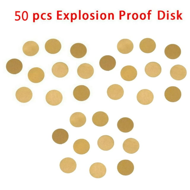 Chendee 50Pcs Explosion Proof Disk Steel 8.7Mm For Yong Heng 30Mpa Air Compressor