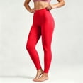 thumbnail image 2 of Women's Thermal Leggings with Knee Protection Solid Color Elastic Winter Warm Comfortable Pants XL, 2 of 7