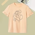 thumbnail image 1 of Camiseta para mujer con cuello redondo, ropa de calle, camisetas de verano para viajes, viajes, playa M, 1 of 8