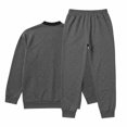 thumbnail image 7 of LYSMORA Men's Bomber Tracksuit Set Full Zip Jacket Drawstring Jogger Pants Outfit for Casual Walks and Light Training, 7 of 7