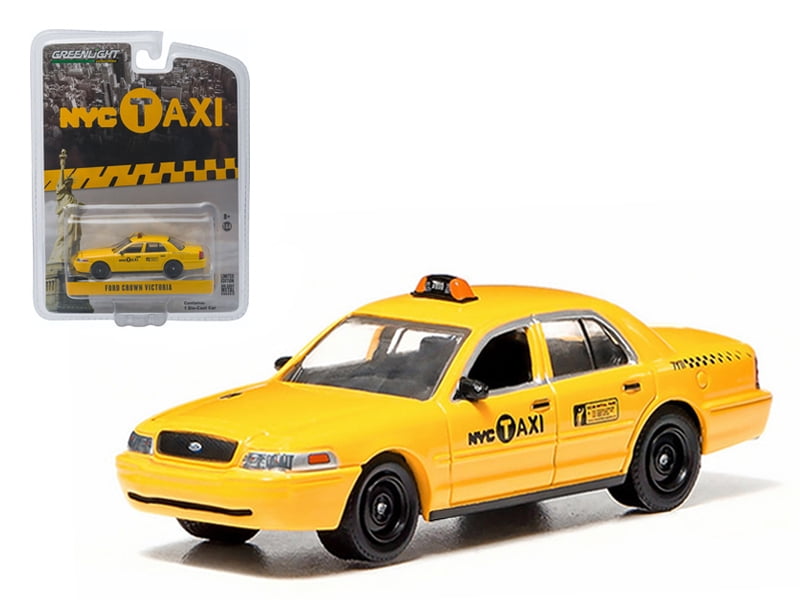NYC Ford Crown Victoria New York City Taxi Greenlight Exclusive 1/64 by Greenl 