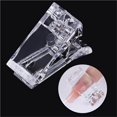 thumbnail image 3 of 5Pcs Nail Tips Clips for Quick Building Gel Nail Forms Nail Tips Clips for Fingernail Extension UV Builder Clamps Manicure Nail Art Tool 10Pcs, 3 of 8