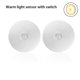 thumbnail image 4 of Naiovety 2 piezas de luces de inducción corporal, lámparas LED de pared para armario recargables por USB, iluminación automática para Iluminación y accesorios, 4 of 6