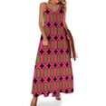 thumbnail image 1 of Vestido mod de los años 60 - Vestido rosa sin mangas Vestido de hadas Vestidos de mujer, 1 of 7